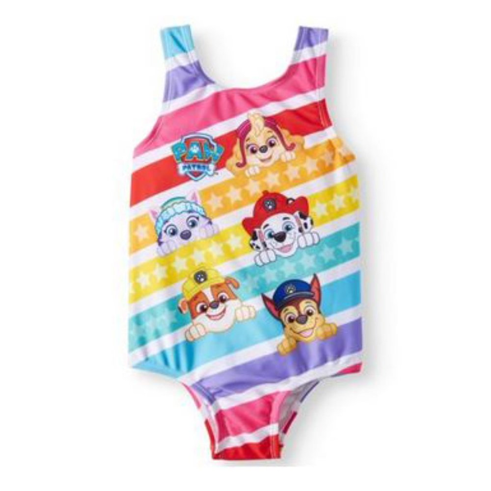 Paw Patrol Toddler Girl One-Piece Swimsuit